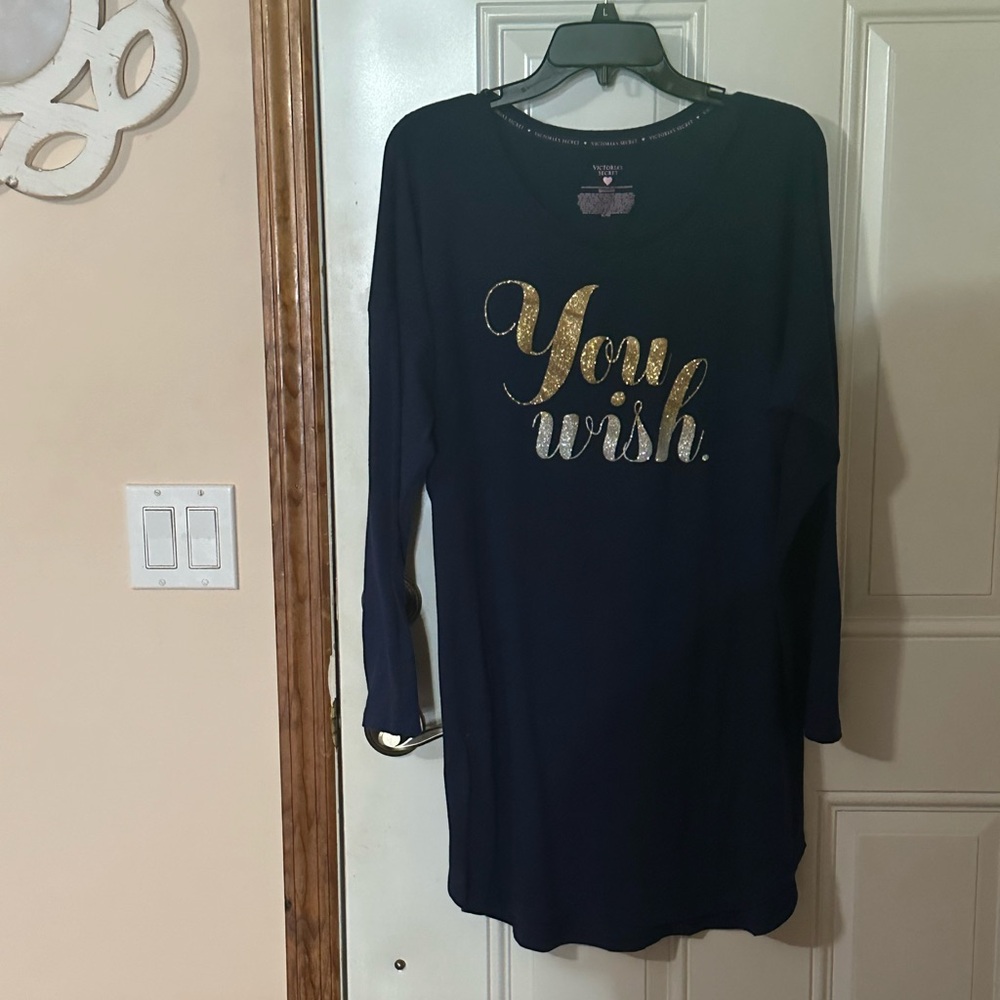 Victoria’s Secret Navy Shirt Nightgown